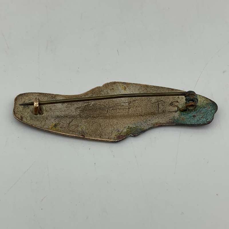 Scarce Enamel 'Shirley Temple' Brooch