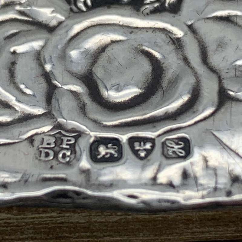 Antique Miniature Silver Fronted 'Common Prayer' Book (1908)