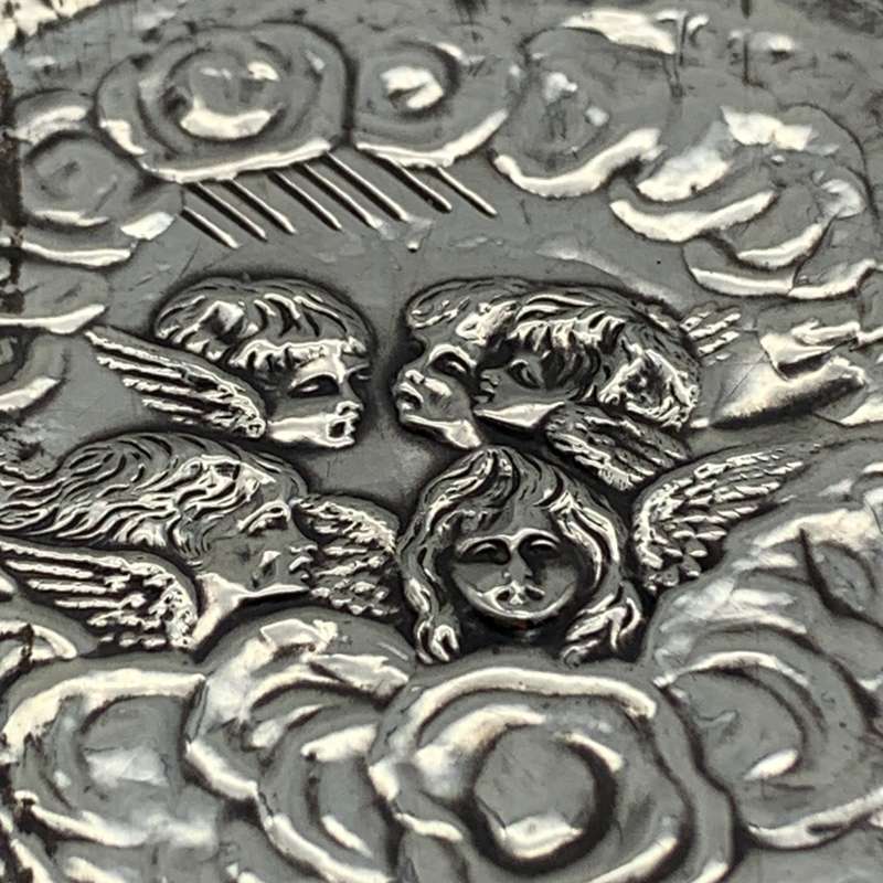 Antique Miniature Silver Fronted 'Common Prayer' Book (1908)