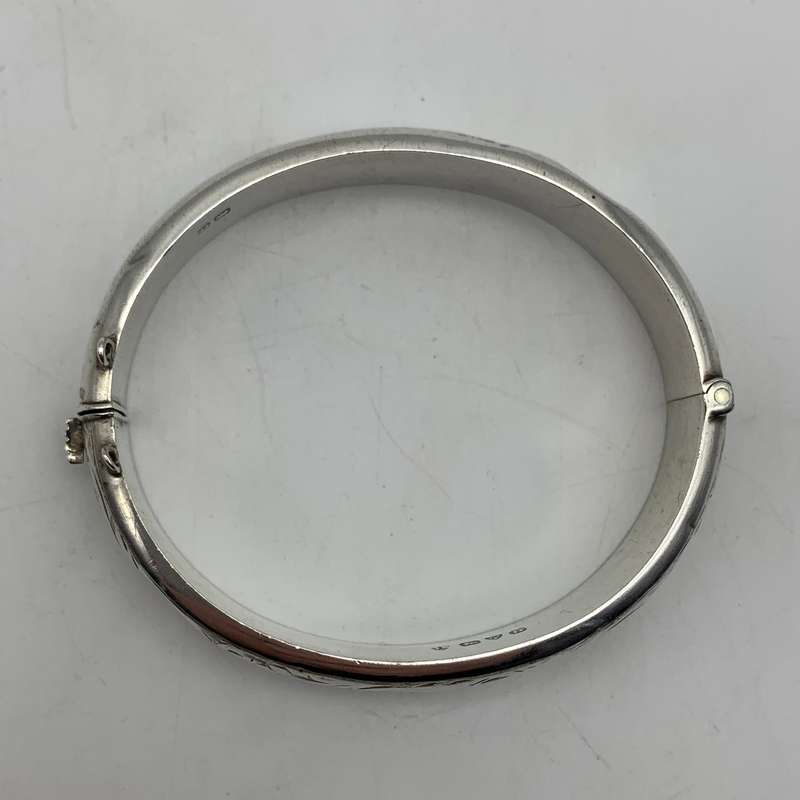Early Sterling Silver Bangle (Chester 1938)