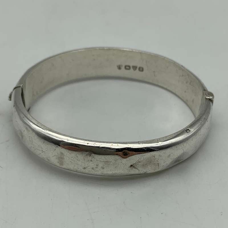 Early Sterling Silver Bangle (Chester 1938)