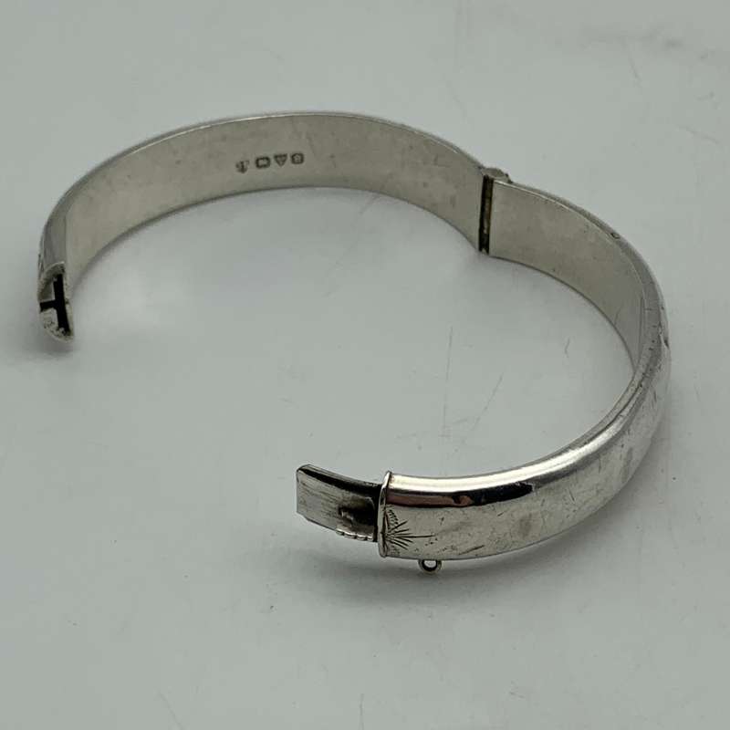 Early Sterling Silver Bangle (Chester 1938)