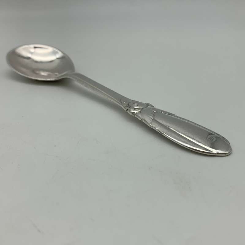 Scarce Danish Silver 'Lily' Jam Spoon (Evald Nielsen)