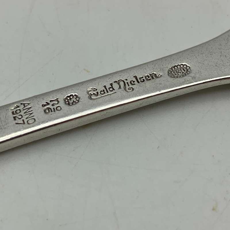 Scarce Danish Silver 'Lily' Jam Spoon (Evald Nielsen)