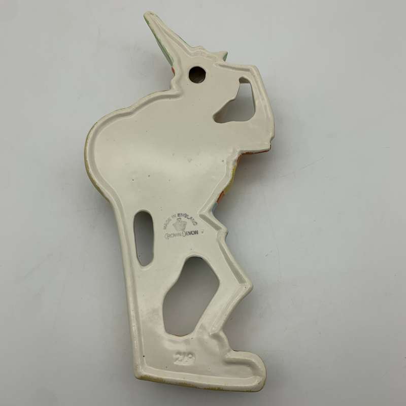 Art Deco 'Crown Devon' Nursery Wall Plaque (Swiss Hiker)