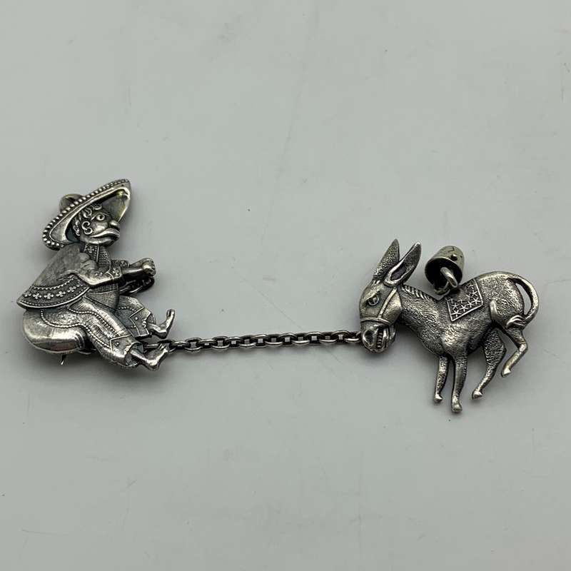 Early Sterling Silver 'Candida' Brooch