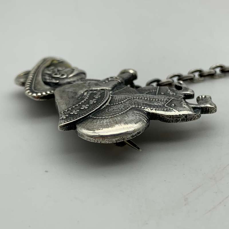 Early Sterling Silver 'Candida' Brooch