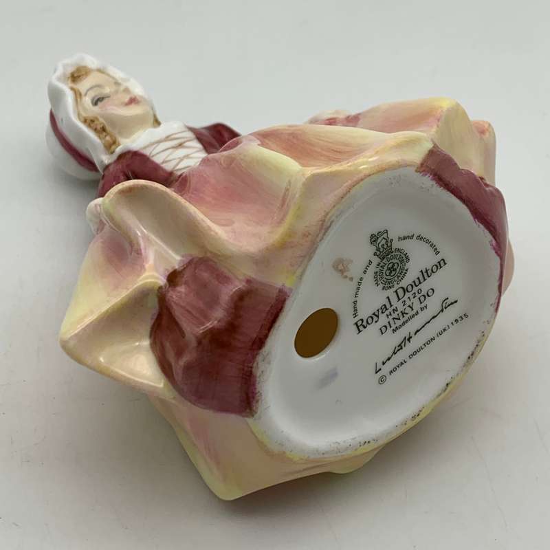 Royal Doulton 'Dinky Do' Figurine (Pink Colourway)