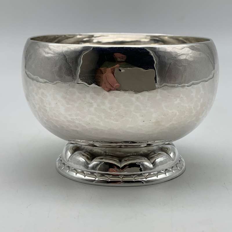 Antique 'Georg Jensen' Danish Silver Sugar Bowl