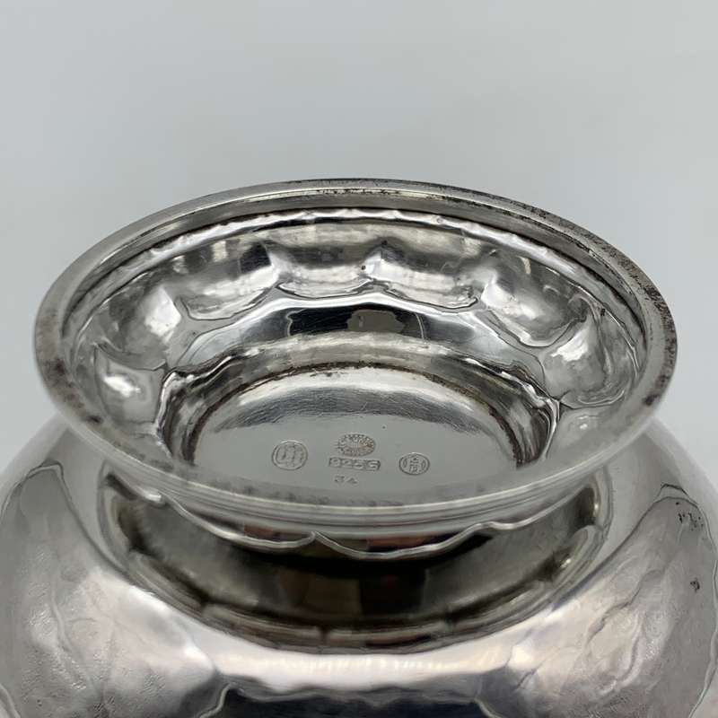 Antique 'Georg Jensen' Danish Silver Sugar Bowl