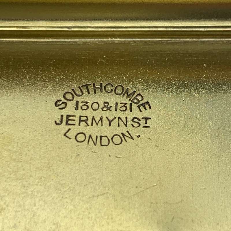 Fabulous Silver Gilt & Coral Crystal Vanity Box (1866)