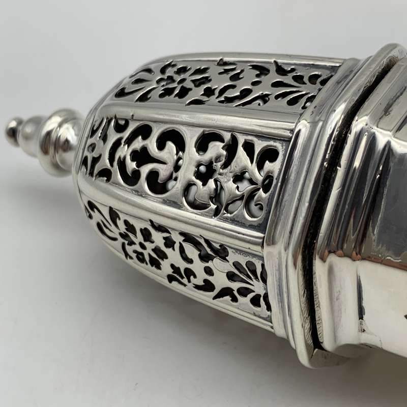 Rare Georgian Solid Silver Sugar Caster (1728)