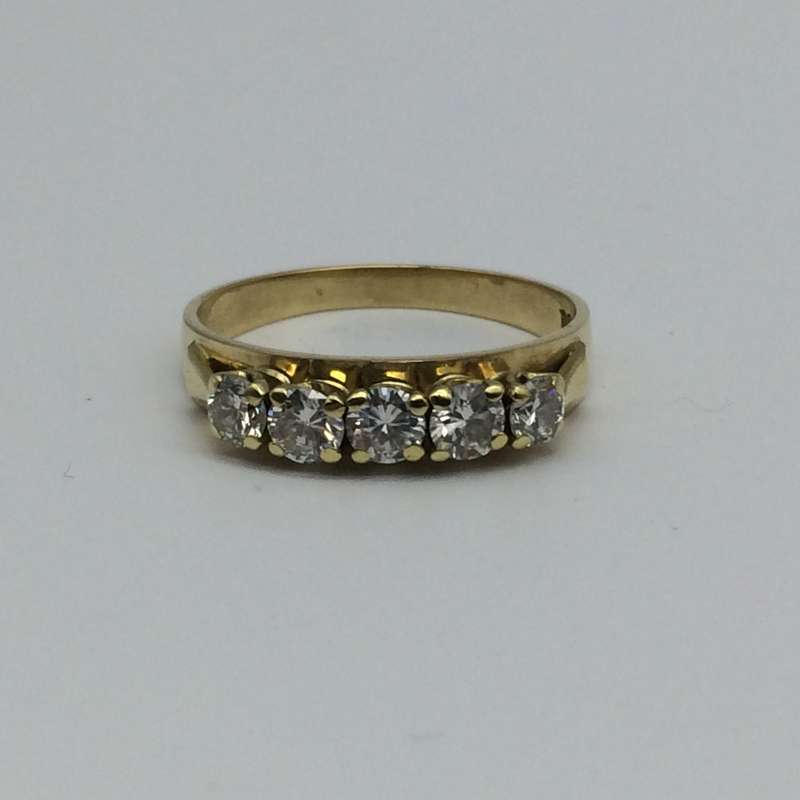 Vintage 18ct Gold and Diamond Eternity Ring (V. R54 900)
