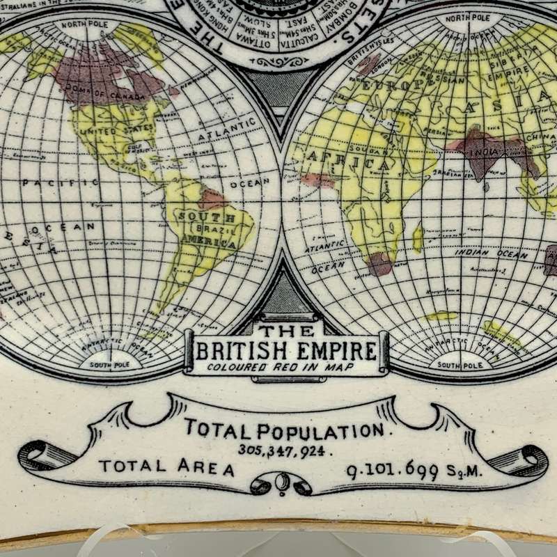 Antique Queen Victoria '1887' Empire Jubilee Plate