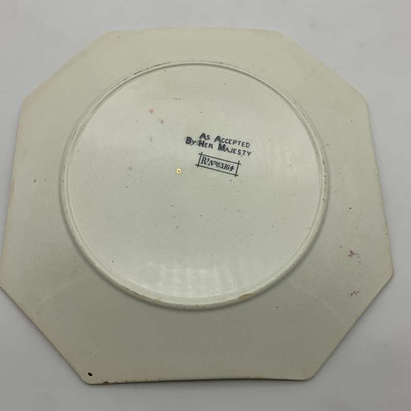Antique Queen Victoria '1887' Empire Jubilee Plate