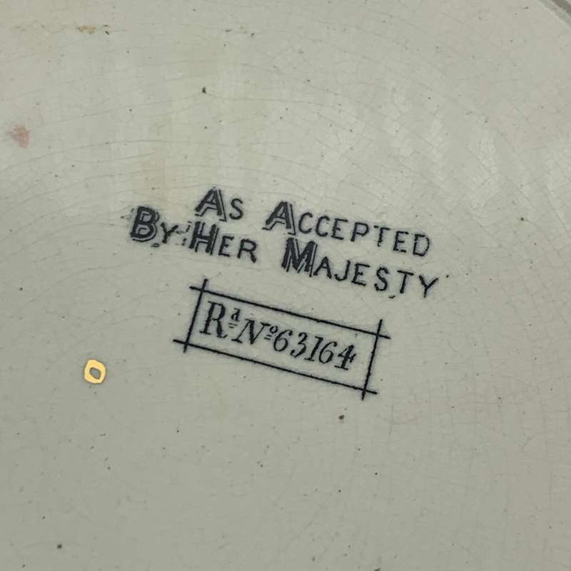 Antique Queen Victoria '1887' Empire Jubilee Plate