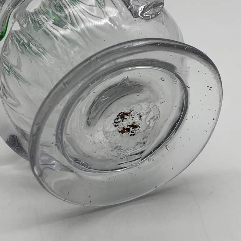Pretty Pair of Antique 'Hand Blown' Glass Vases