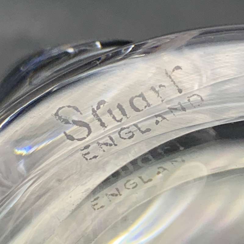 Small Lidded 'Stuart Crystal' Jug (Fern Pattern)