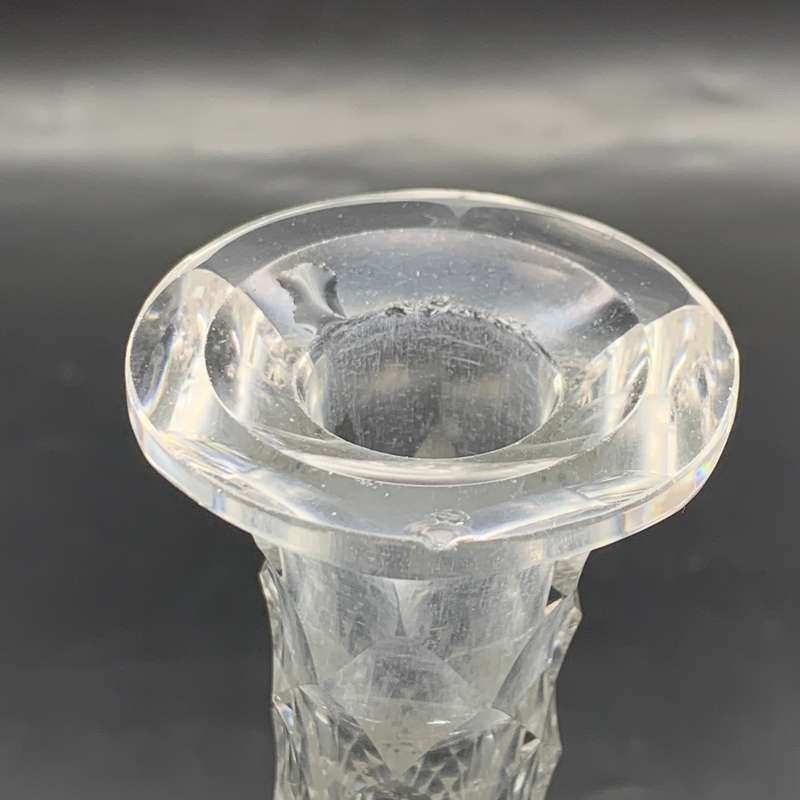 Victorian Cut-Crystal Wine/Sherry Decanter