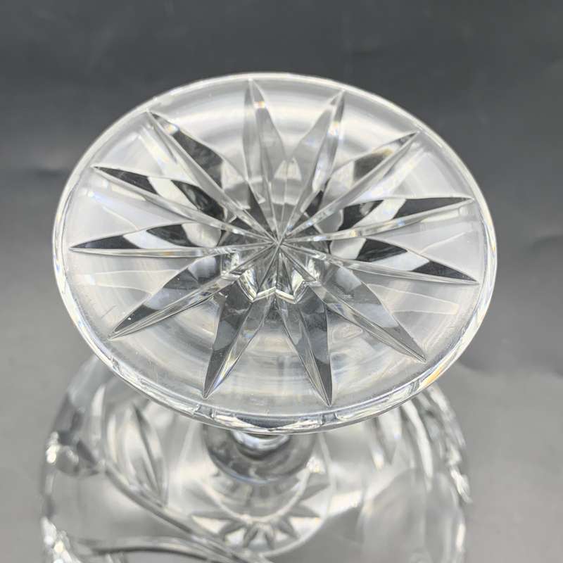 Vintage 'Rose-Cut' Crystal Sweet Stand