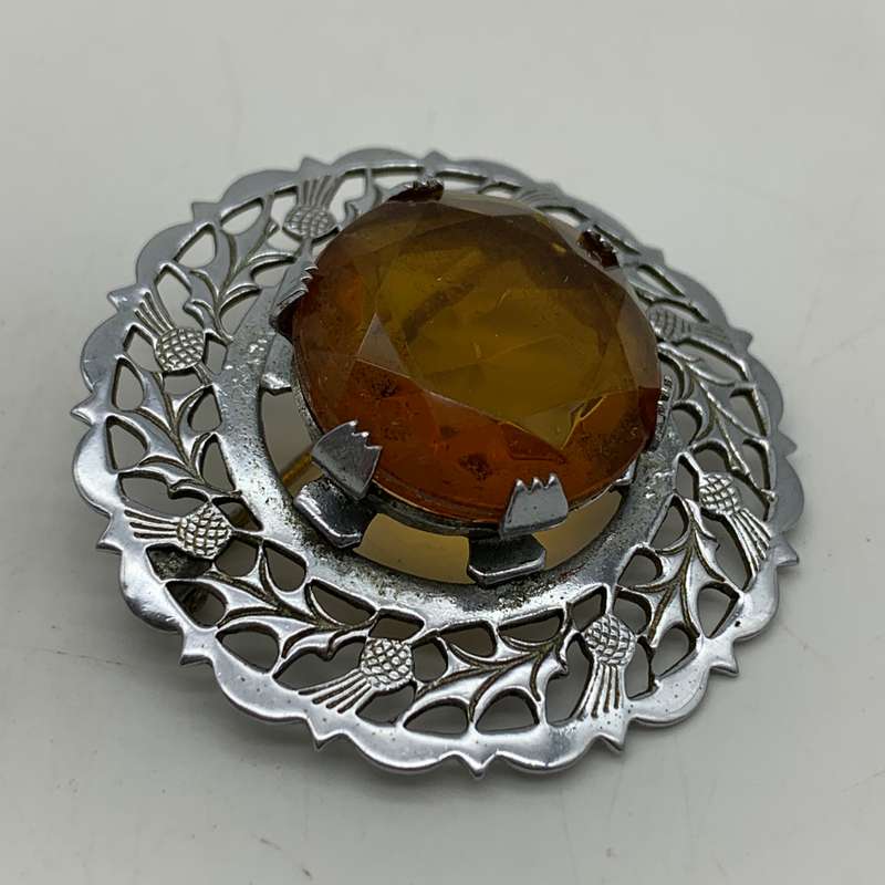 Vintage Scottish 'Thistles' Brooch