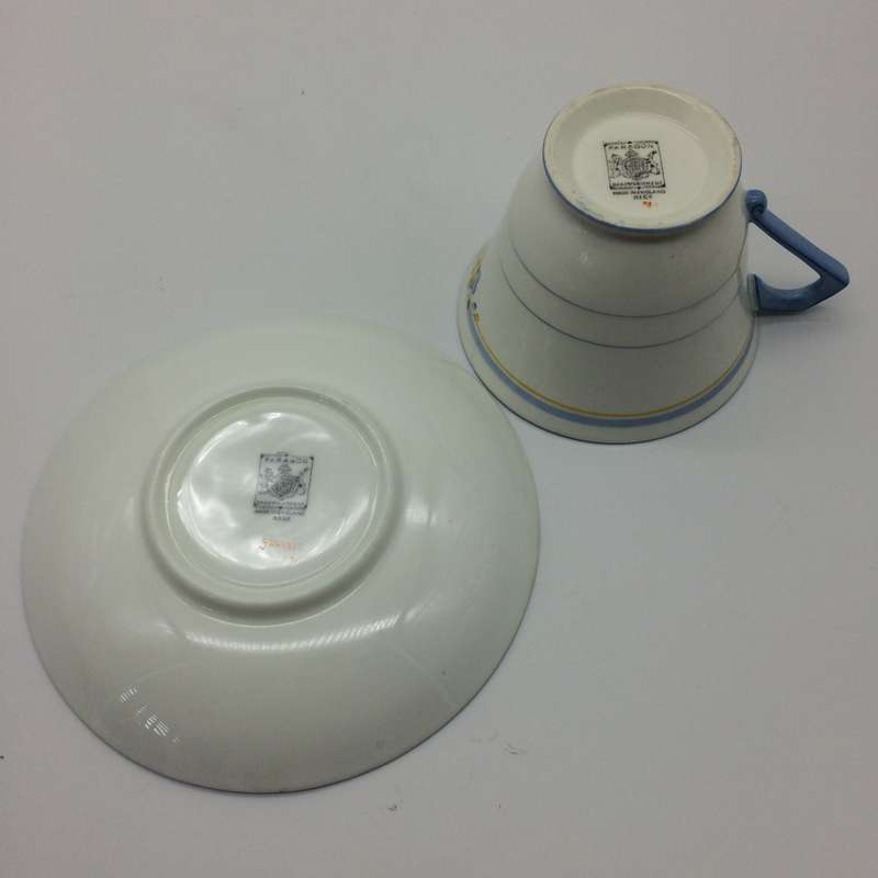 Art Deco 'Paragon' Teacup and Saucer