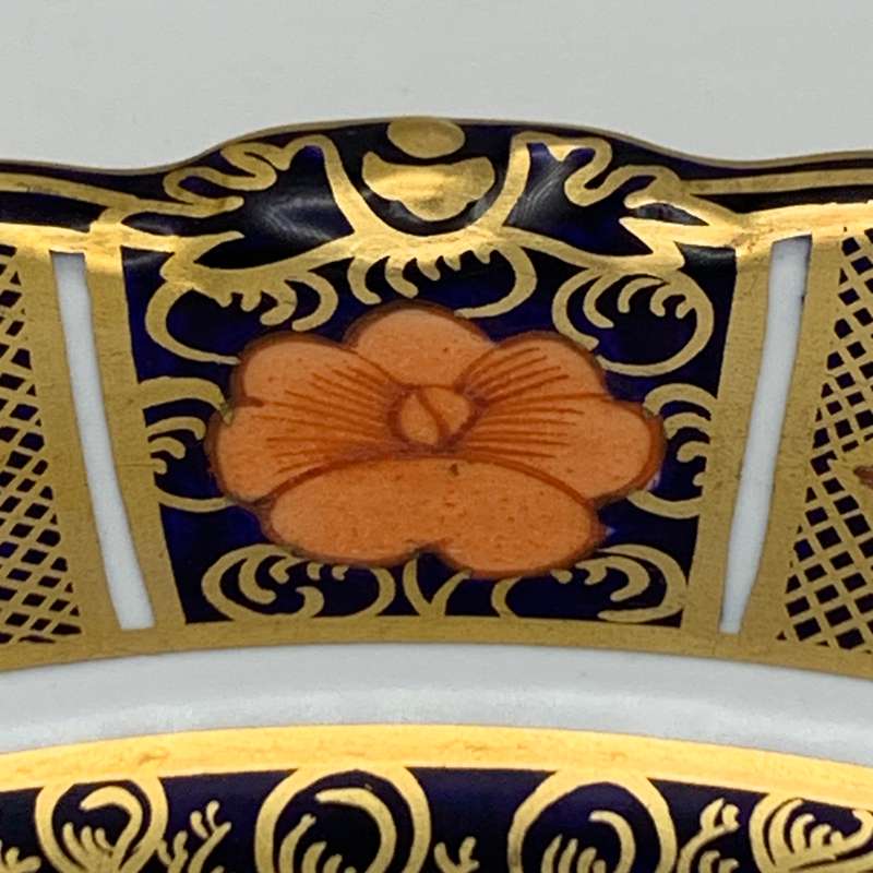 Antique Royal Crown Derby 'Old Imari' Cabinet Plate (1920)