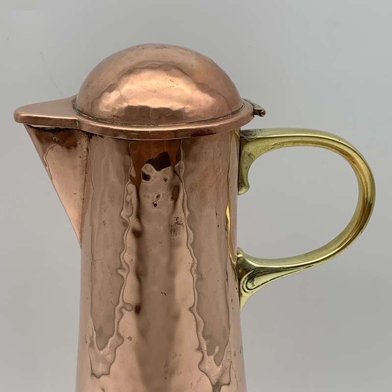 Art Nouveau 'WMF' Copper & Brass Jug