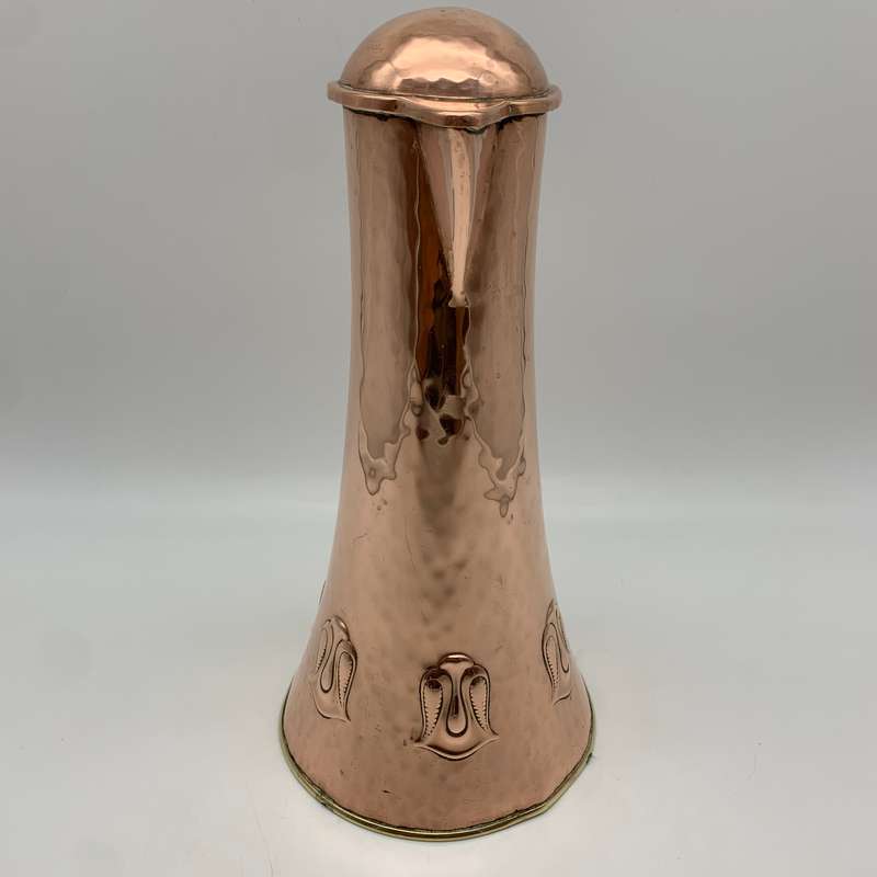 Art Nouveau 'WMF' Copper & Brass Jug
