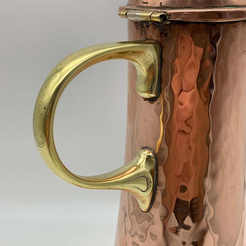 Art Nouveau 'WMF' Copper & Brass Jug
