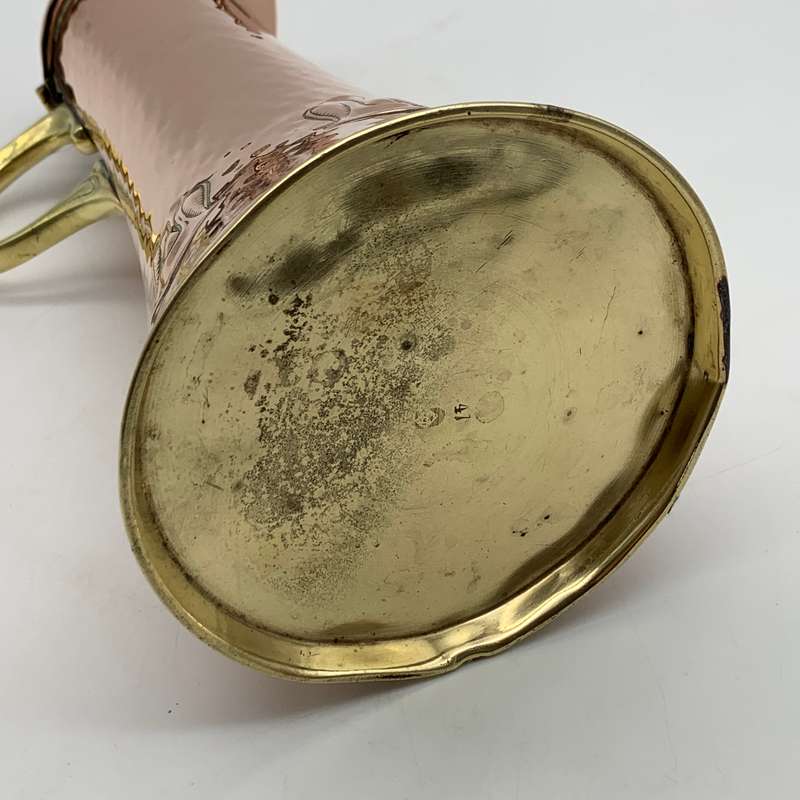 Art Nouveau 'WMF' Copper & Brass Jug
