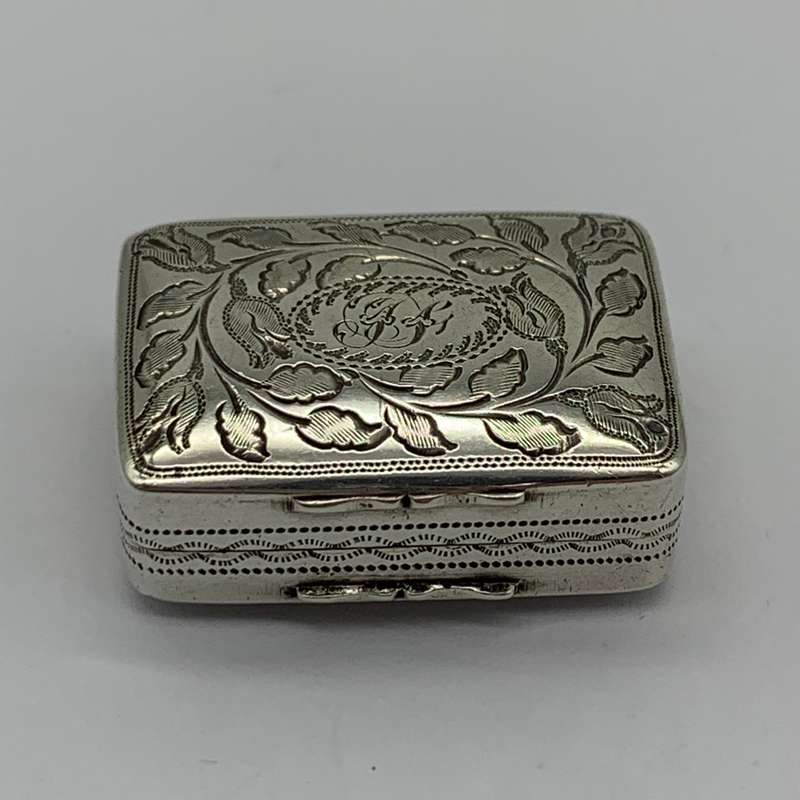 Georgian Silver Vinaigrette (1820)
