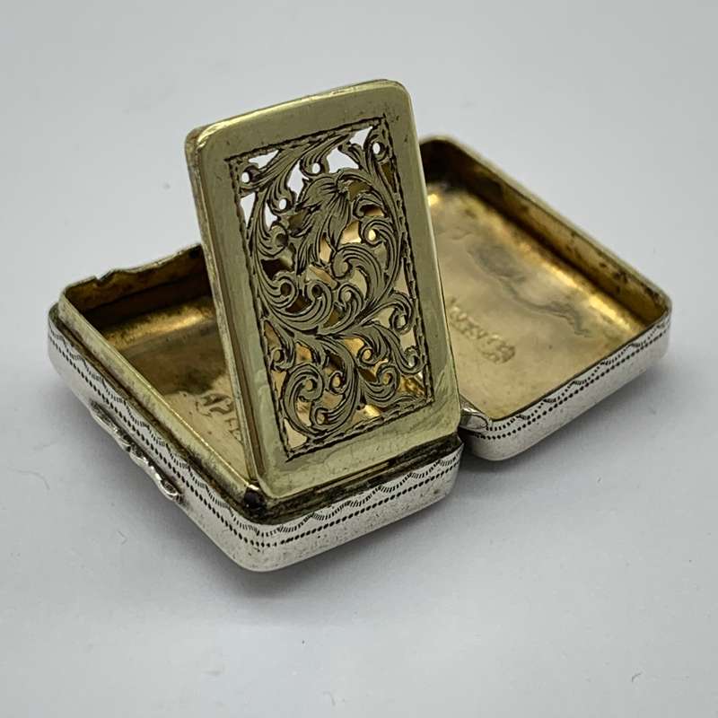 Georgian Silver Vinaigrette (1820)