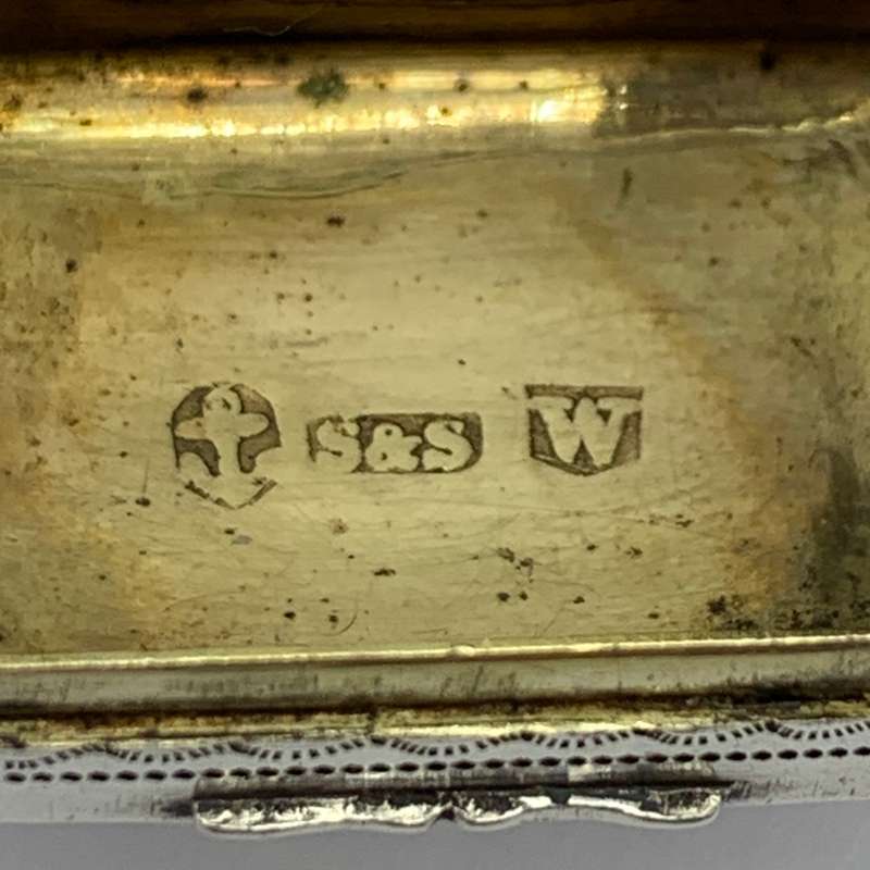 Georgian Silver Vinaigrette (1820)