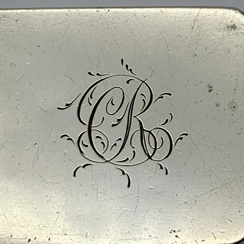 Rare Silver '1798' Nutmeg Grater (By Ford & Slater)