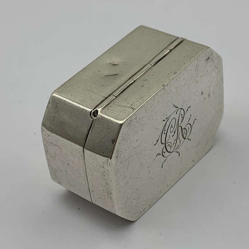 Rare Silver '1798' Nutmeg Grater (By Ford & Slater)