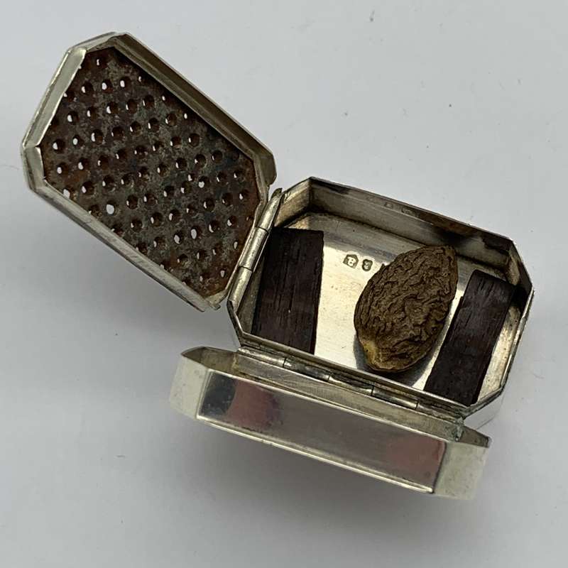 Rare Silver '1798' Nutmeg Grater (By Ford & Slater)