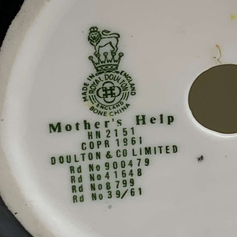 Royal Doulton 'Mothers Help' Figurine (HN 2151)