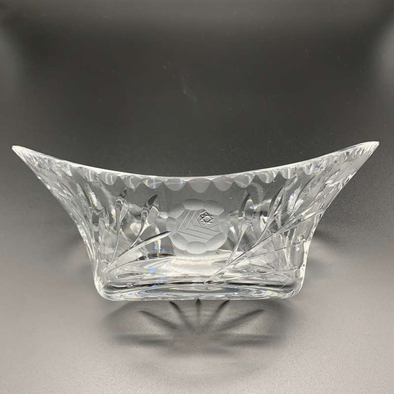 Vintage 'Rose-Cut' Crystal Bowl