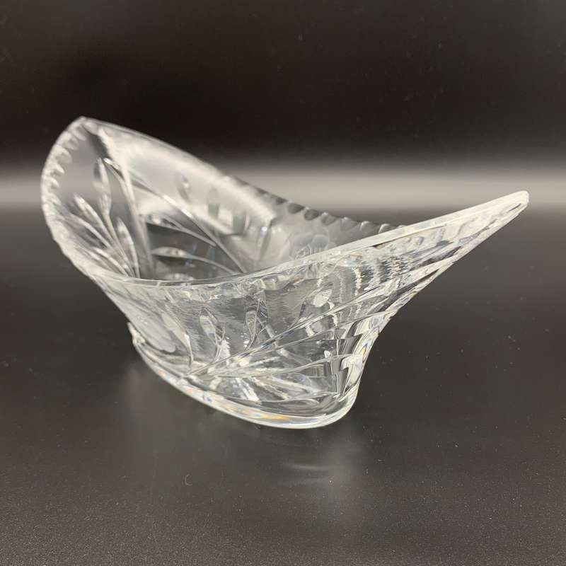 Vintage 'Rose-Cut' Crystal Bowl