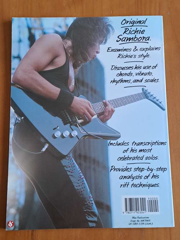 Original Richie Sambora: By Ralph Agresta. An annotated guide to the guitar technique of Richie Samb