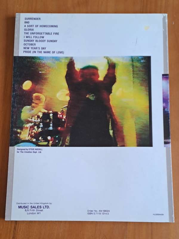 The Best of U2 - Authentic record transcriptions -  Transcribed by Wolf Marshall