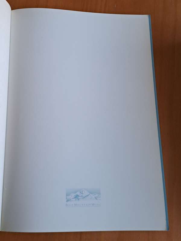 U2 Portfolio -  Vintage sheet music book  - 1988 -  Guitar