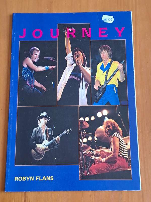 Journey  -  Vintage biography by Robyn Flans  - 1988