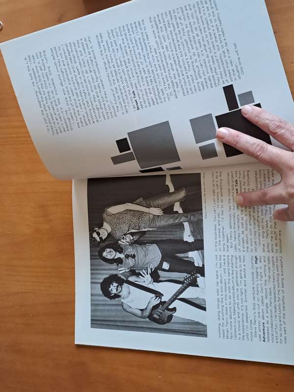 Journey  -  Vintage biography by Robyn Flans  - 1988