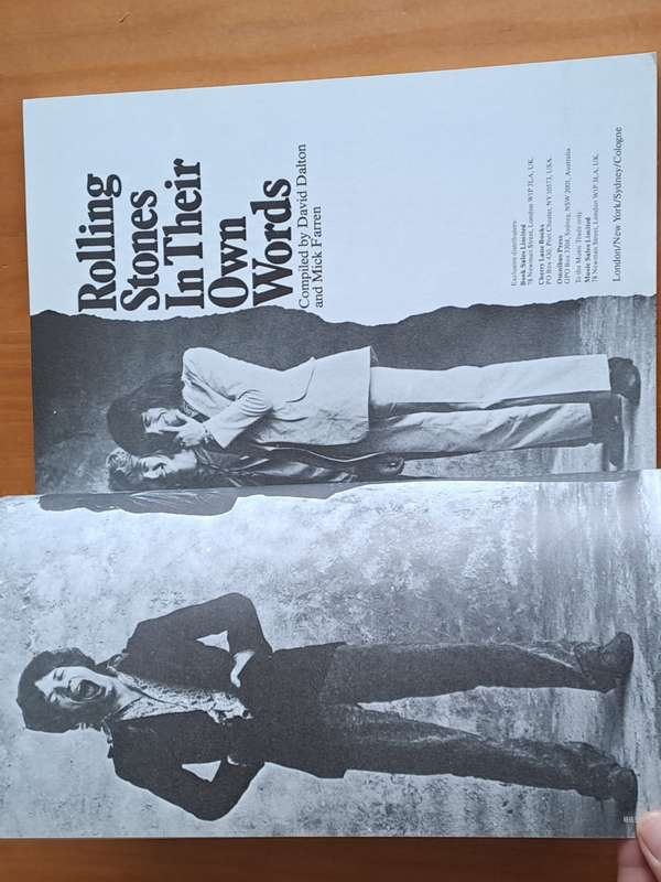 Rolling Stones in their own words  -  Compiled by David Dalton and Mick Farren - 1982