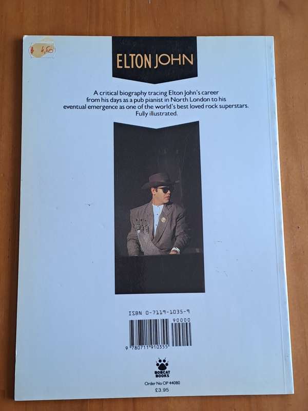 Elton John -  Chris Charlesworth - 1986