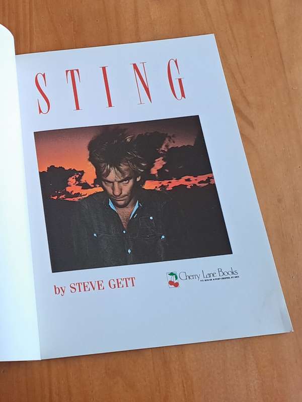 Sting -  by Steve Gett - 1985