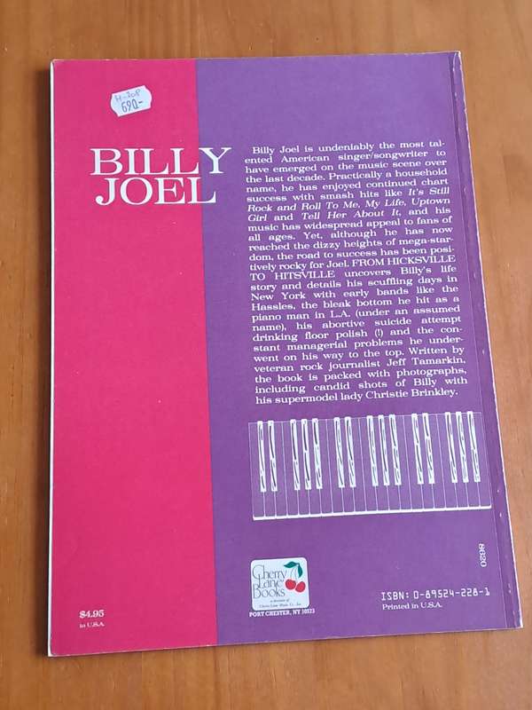 Billy Joel : from Hicksville to Hitsville - by Jeff Tamarkin - 1984