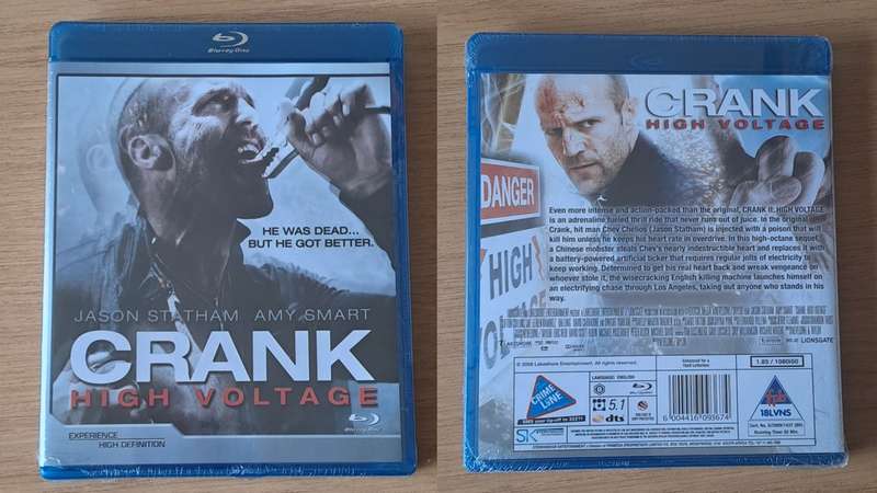 Blue Ray  -  Crank high voltage